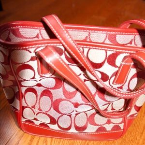 Coach small bucket bag  ****authentic****